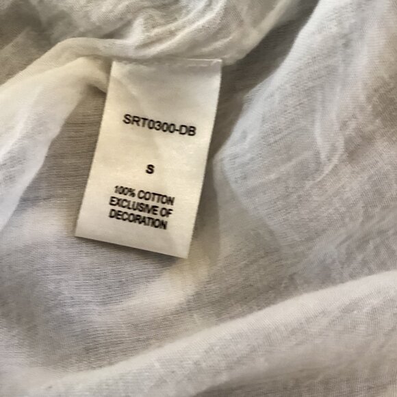 THML Dress Size Small Halter‎ Sleeveless Dress Blue Pink Embroidery - Picture 3 of 7